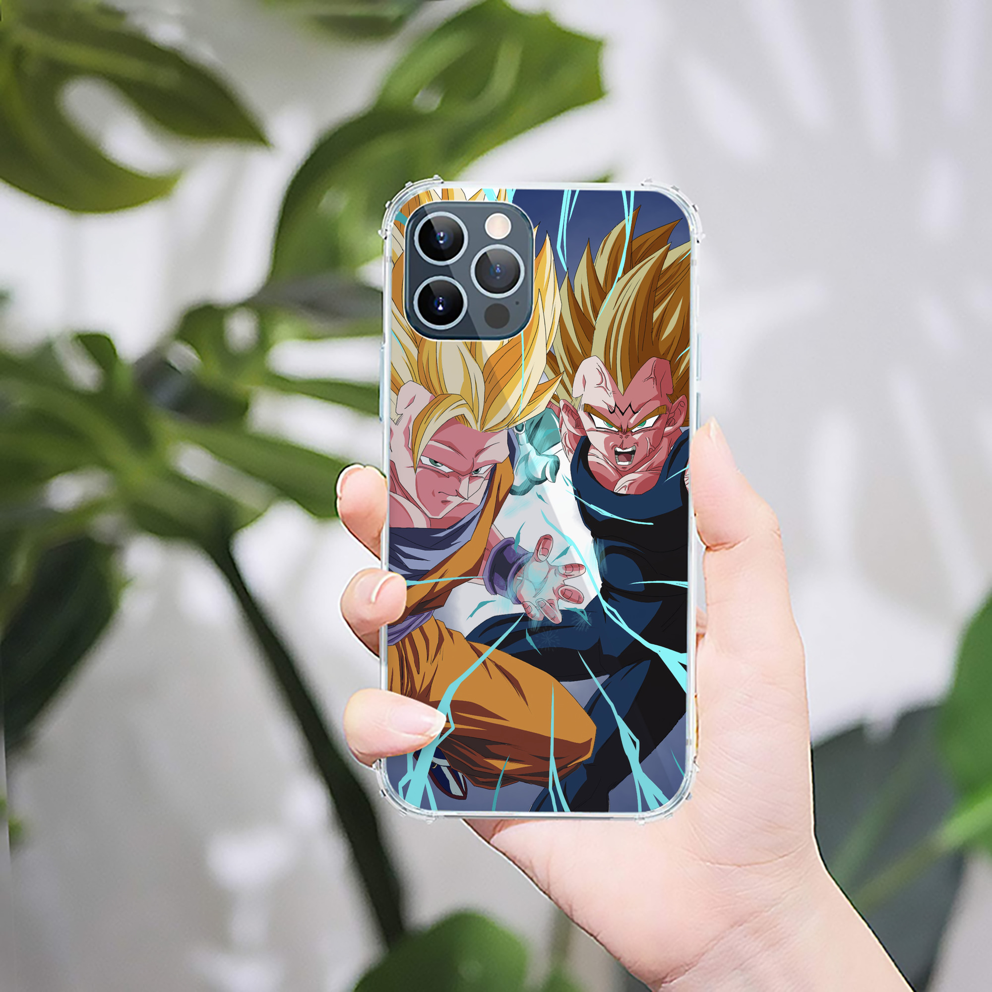 （画像用） ドラゴンボール DRAGON BALL 【iPhone 12シリーズ対応】透明スマホケース（クリアソフトケース）